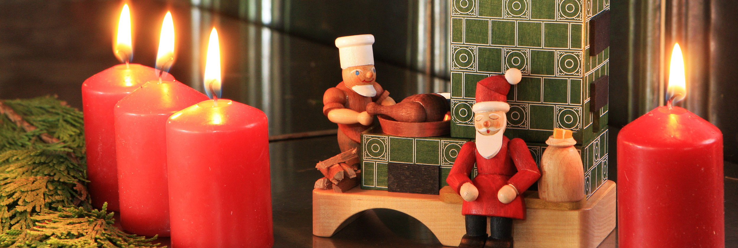 Räucherofen Weihnachtsmann