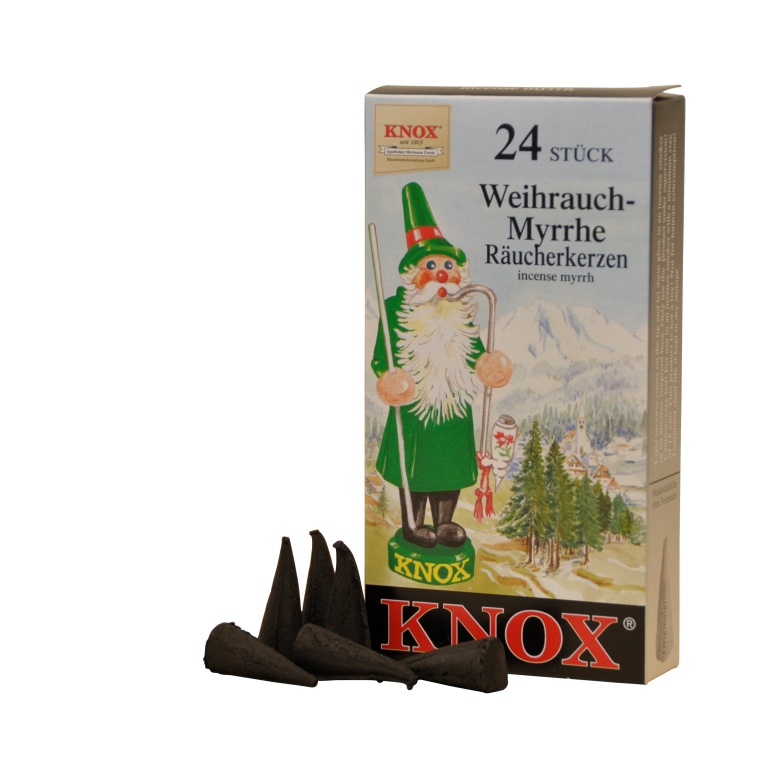 KNOX Räucherkerzen,  24 Stück pro Schachtel