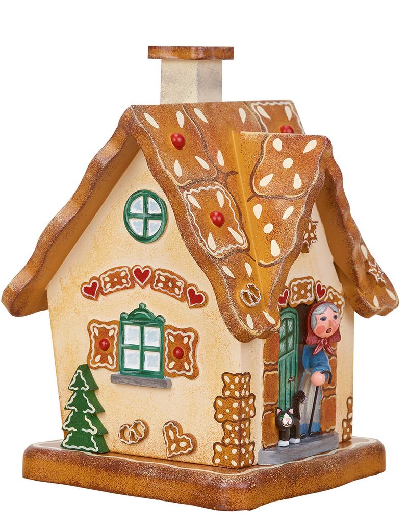 Hubrig Räucherhaus - Knusperhäuschen 17 cm