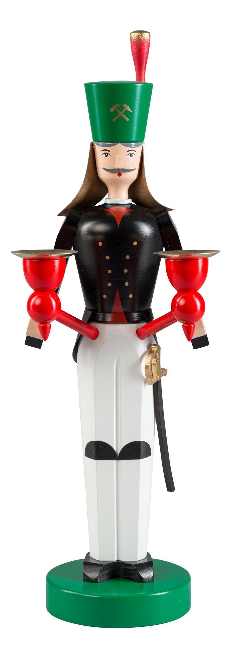Richard Glaesser Bergmann - 32 cm aus Seiffen im Erzgebirge