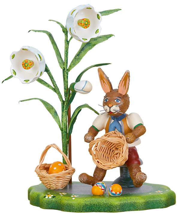 Hubrig Hasenland - Osterkörbchen - 12 cm