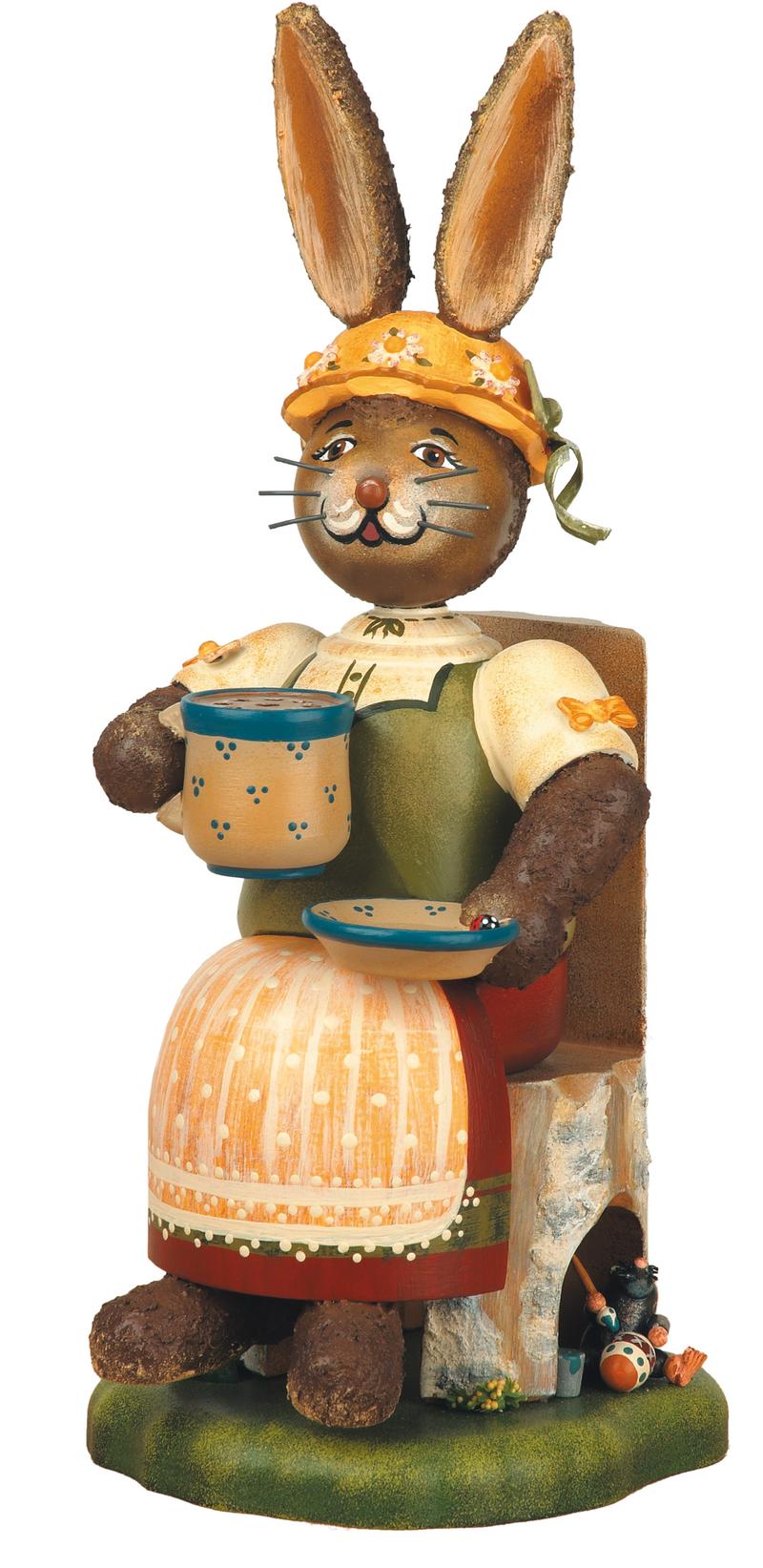 Hubrig Räucherhase Kaffeegustel - 30 cm