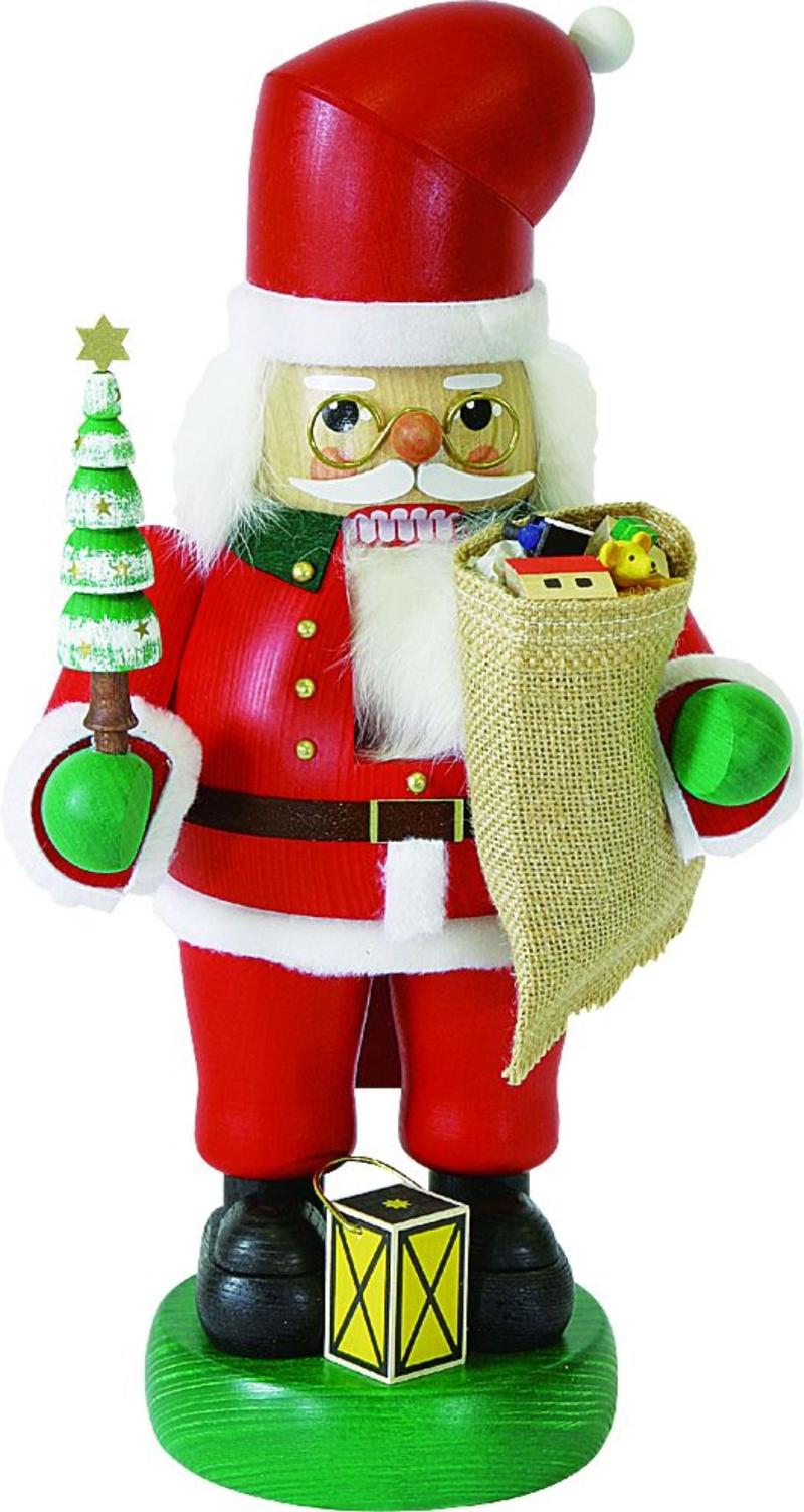 Richard Glaesser Nussknacker Weihnachtsmann aus Seiffen im Erzgebirge