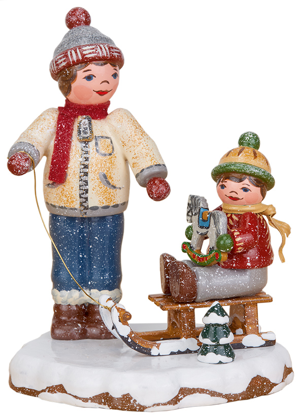 Hubrig Winterkinder Beste Freunde 8 cm