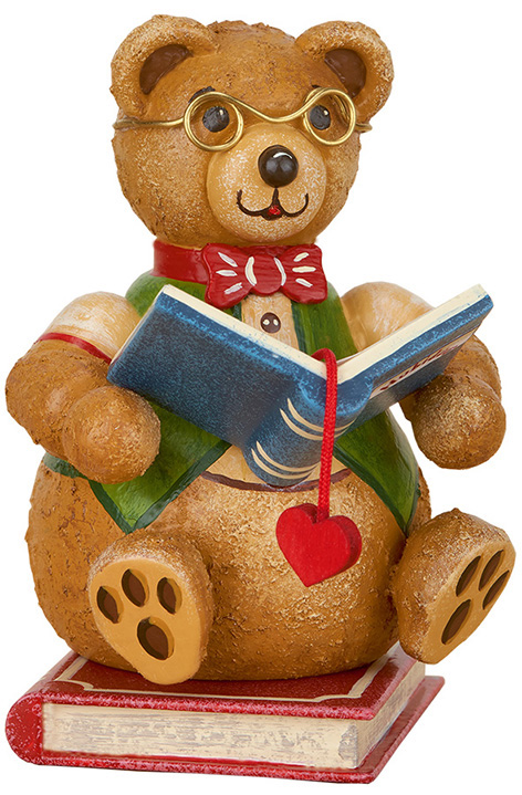 Hubrig Teddy mini Bücherwurm - 7 cm