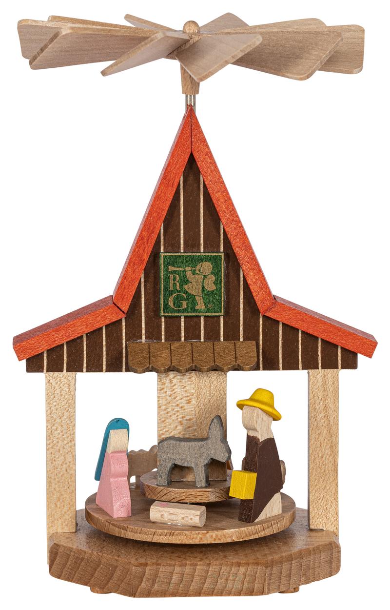 Richard Glaesser Wärmespiel Haus Christi Geburt aus Seiffen im Erzgebirge