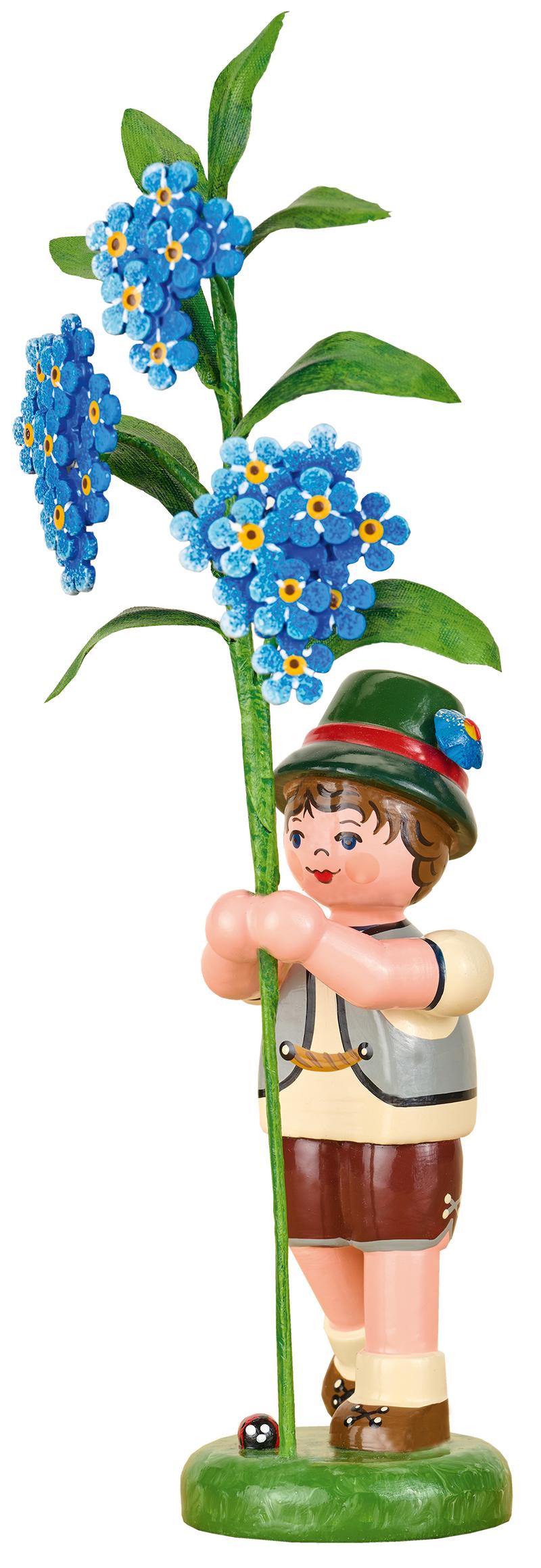 Hubrig Blumenkind Junge mit Vergissmeinnicht - 17 cm
Neuheit 2026