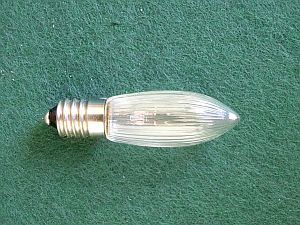 Kerzen-Kleinlampe <br>12 V / 3 W / Fassung: E 10